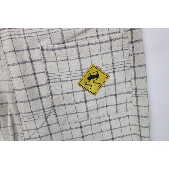 Vtg 80s 90s Skidz Mens OSFA Tapered Leg Harem Bodybuilding Skateboard Pants USA - Picture 13 of 14